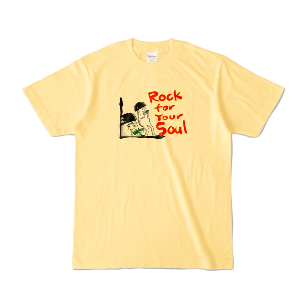 「エリンギくん」カラーTシャツ【Rock for Your Soul】