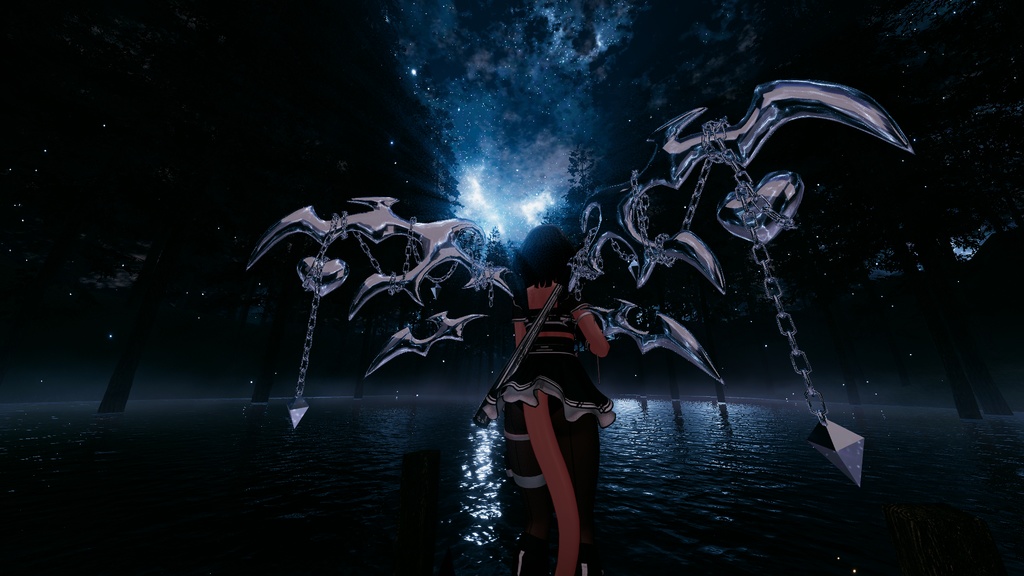 【VRC想定】Metal Wing