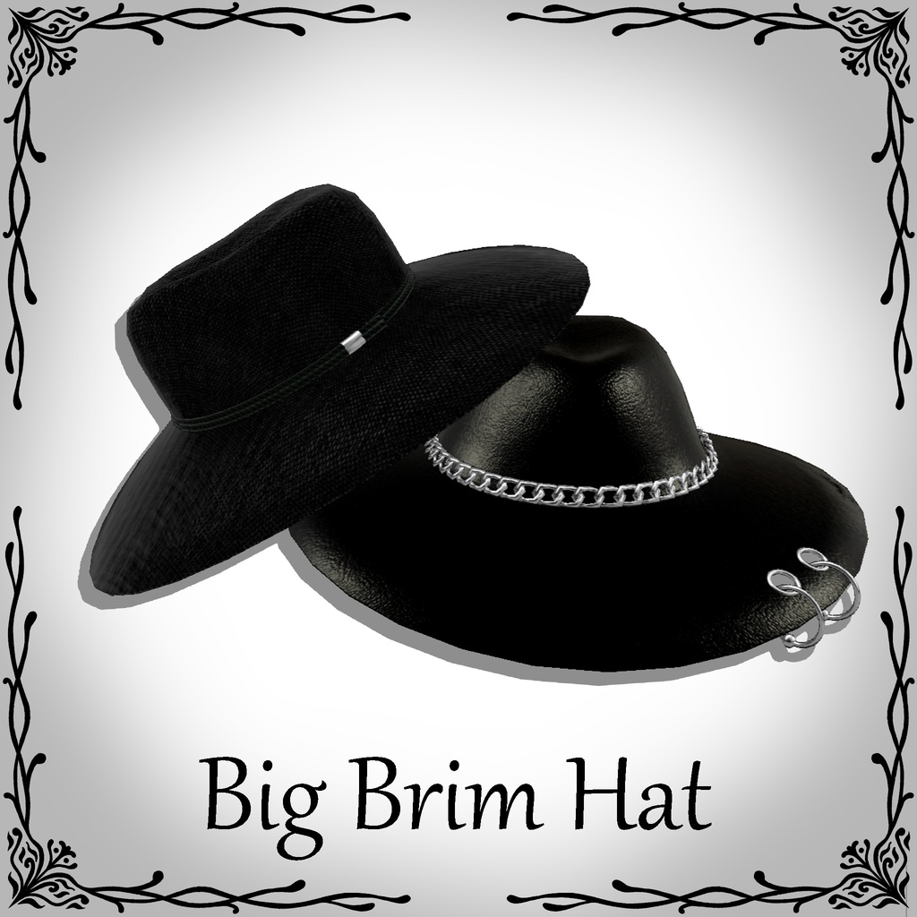 【MA対応】Big Brim Hat