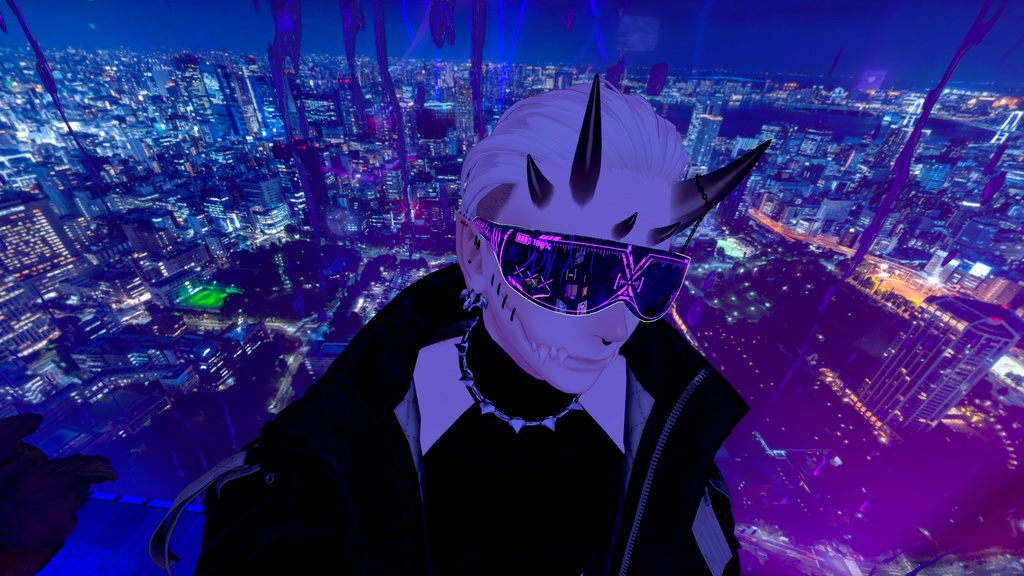 【MA対応】Spiky Cyber Sunglasses