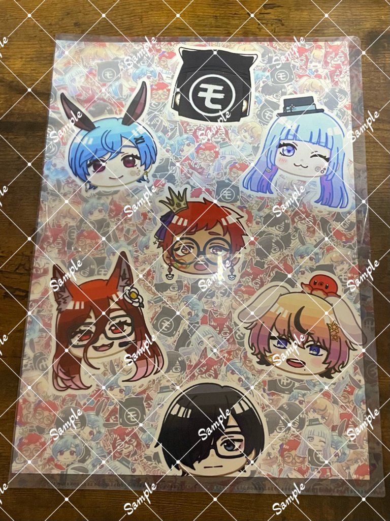 雨ヤドリ A4クリアファイル(全3種)