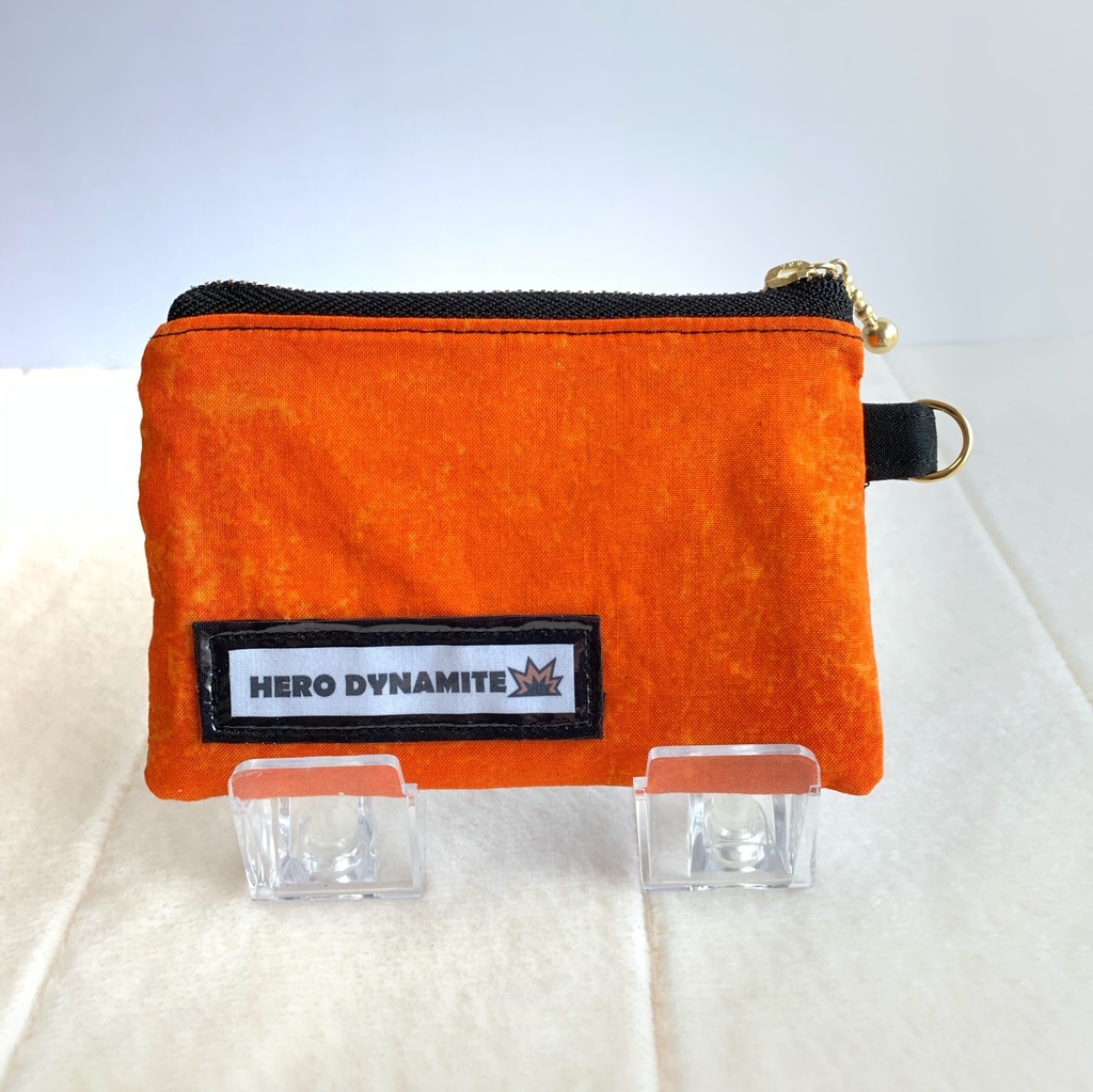 【爆豪勝己イメージ】小物入れ付きパスケース【新ヒーロー名仕様】