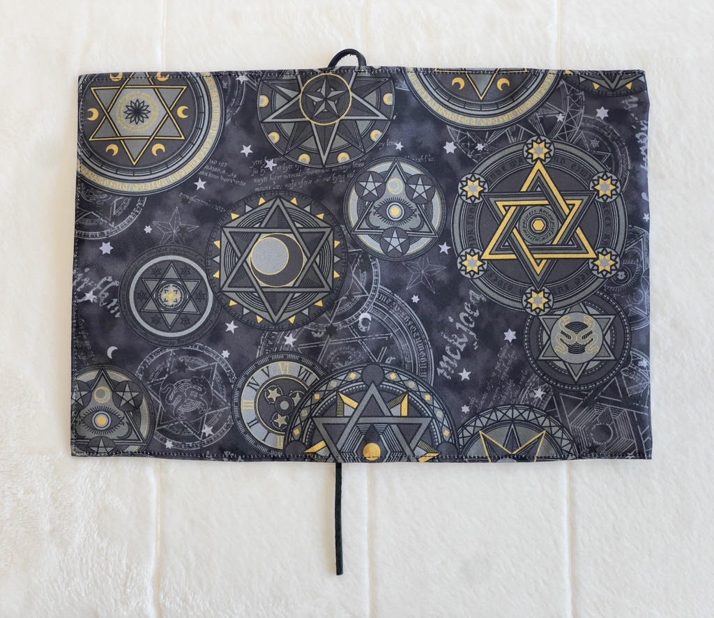 【サイレント・ウィッチイメージ】ブックカバー ブラック×ブラック