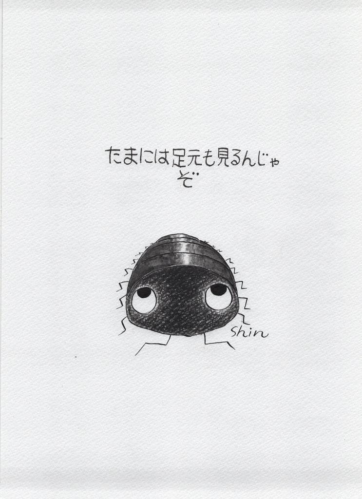 ダンゴ先輩VOL.6「たまには足元も見るんじゃぞ」