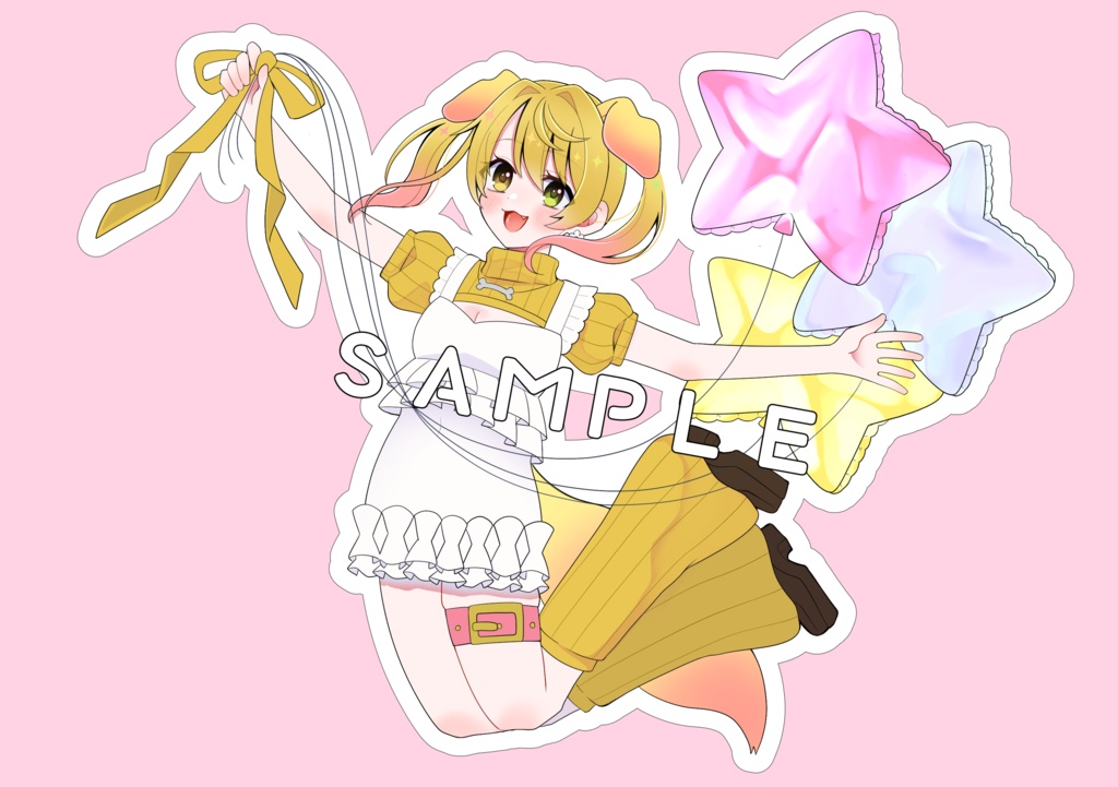 ハーフアニバーサリー記念アクリルスタンド