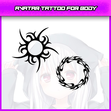 【Body Avatar】- Tattoos - 【VRC】<Kissma>