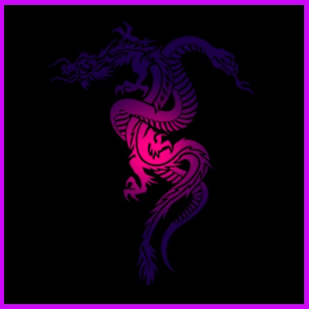 【Body Dragon Fade Color / Effect Tattoos 】- 【VRC】<Kissma / Kikyo or Avatar>