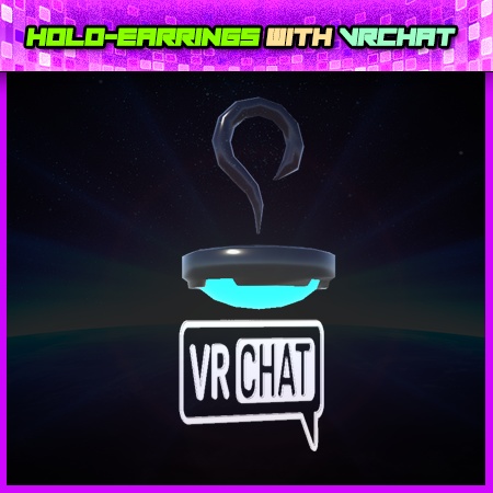 Holo-Earrings with VR-Chat [All Avatars]
