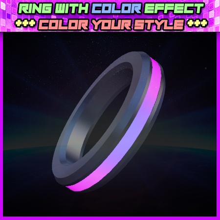 Ring with Color Effect [customizable] Color Fading