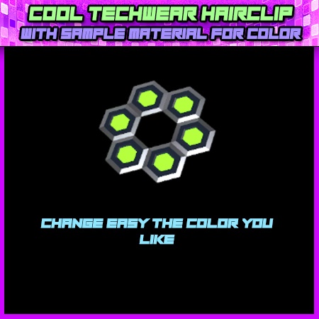 TECHWEAR - HAIRCLIP - HAIRPIN