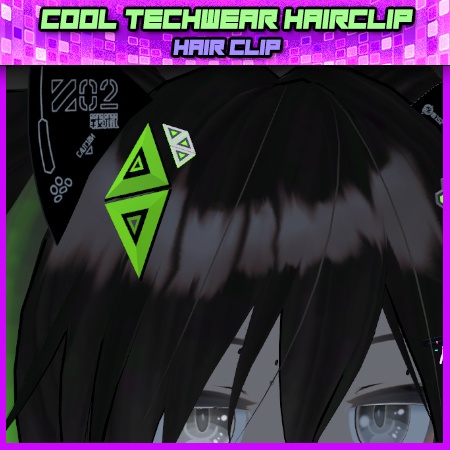 TECHWEAR - HAIRCLIP - HAIRPIN
