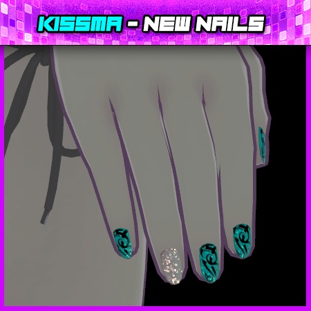 [KissMa] - New Nails Texture
