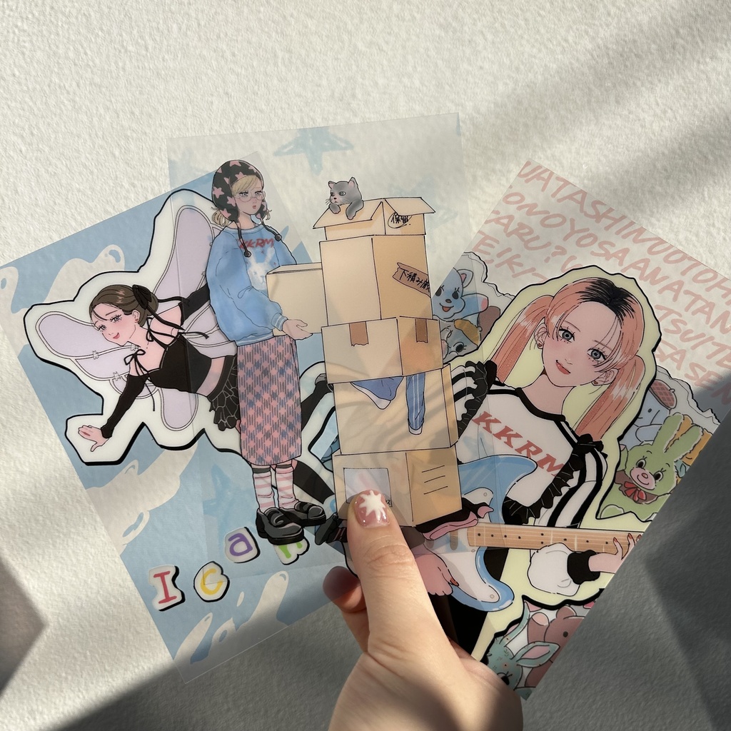 【クリアポスカ】新作3種