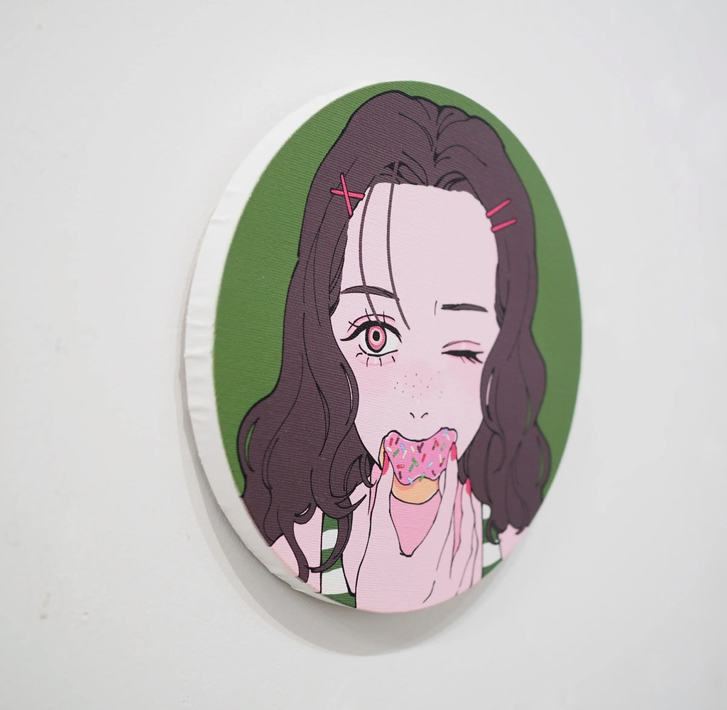 キャンバス「EAT」