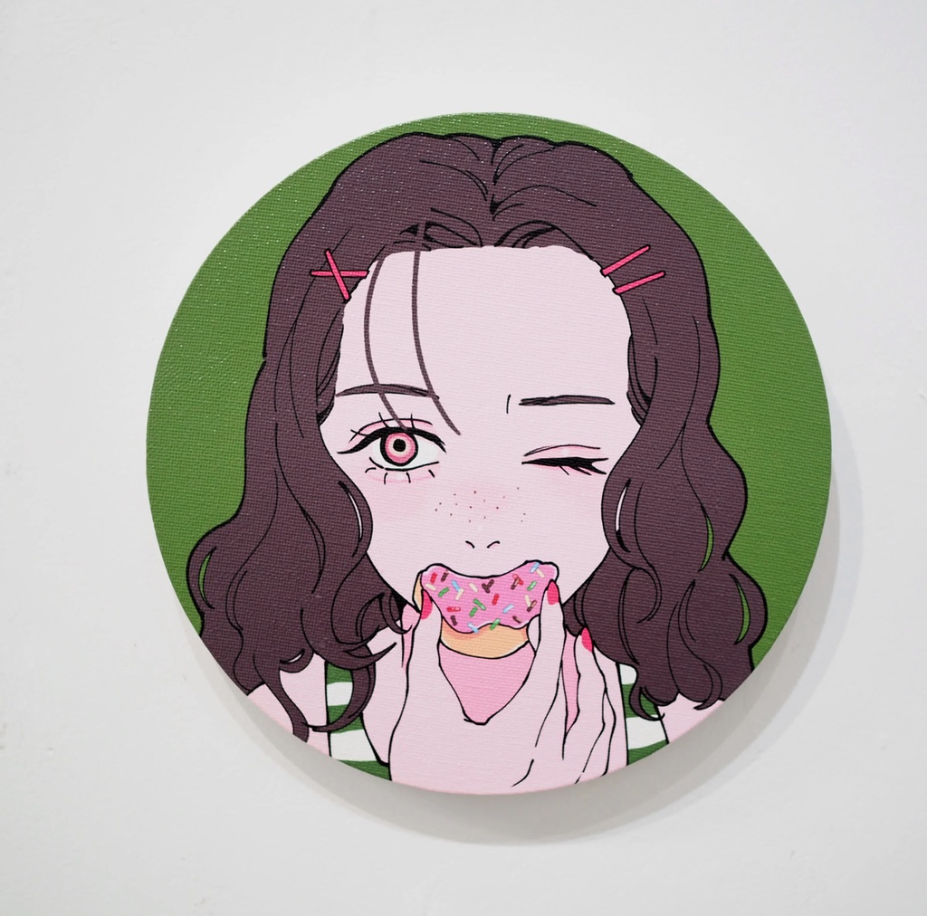 キャンバス「EAT」