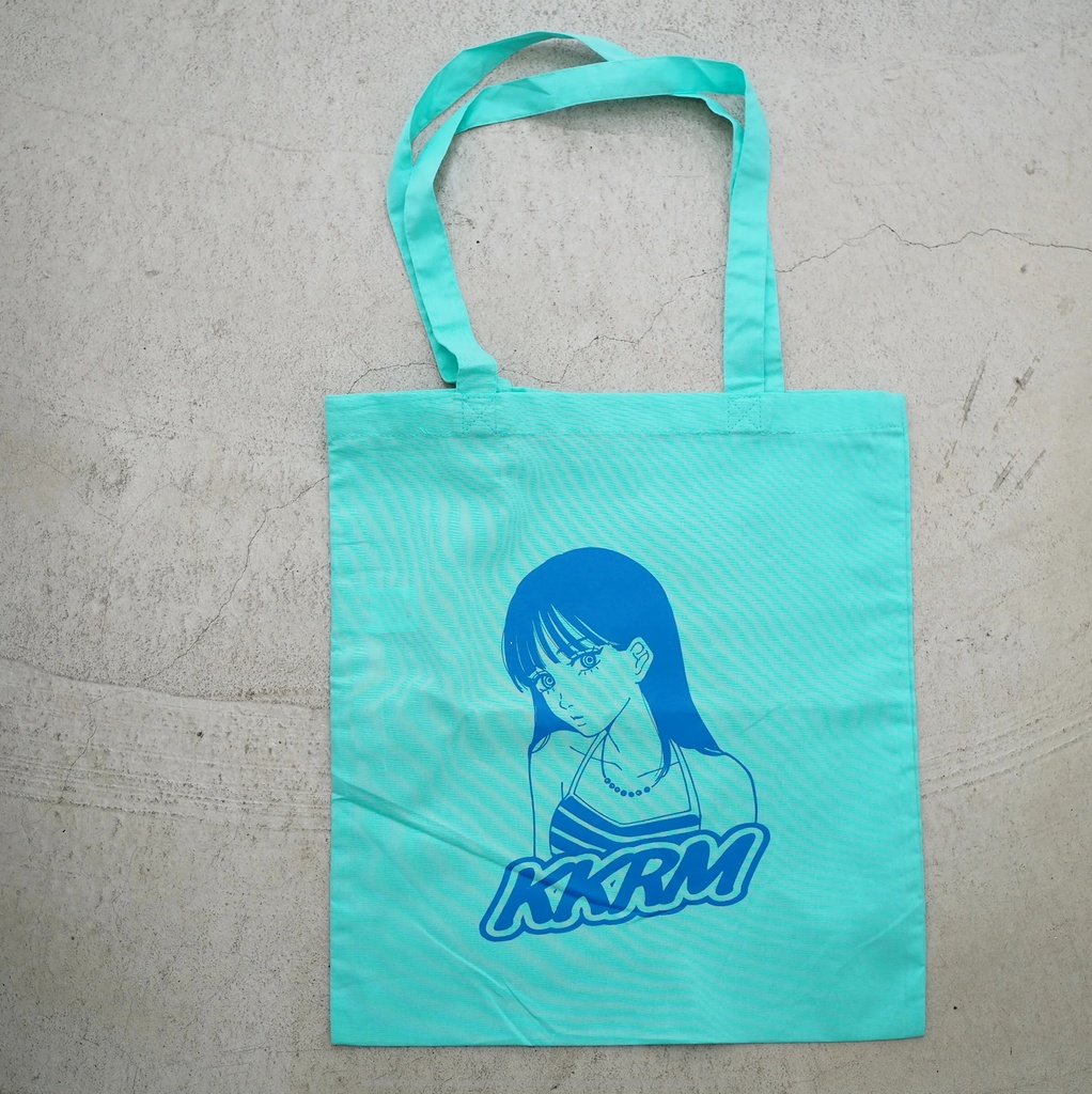 トートバック【ホワイト/ミント】