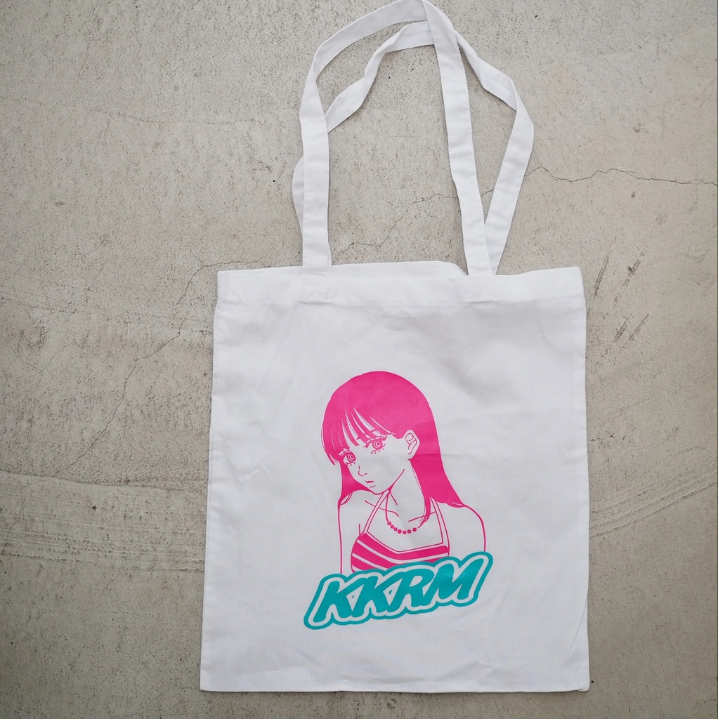 トートバック【ホワイト/ミント】