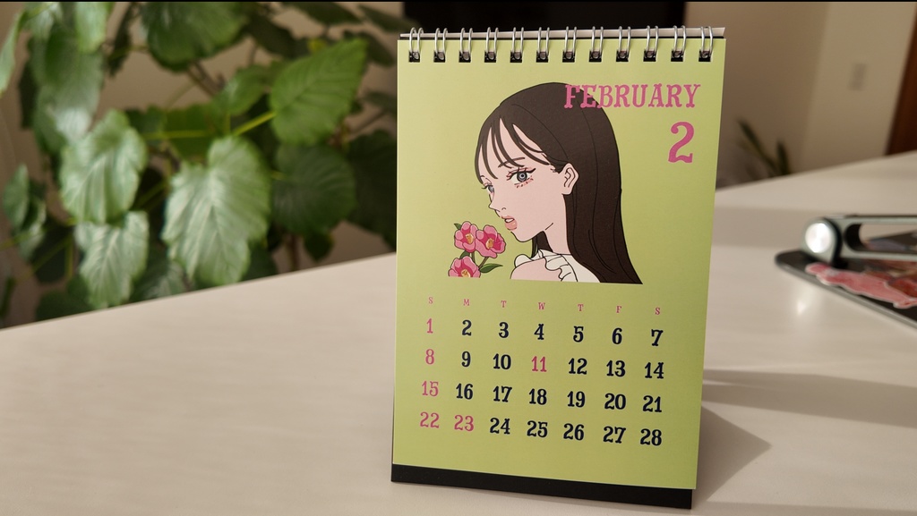 🆕2026年卓上カレンダー