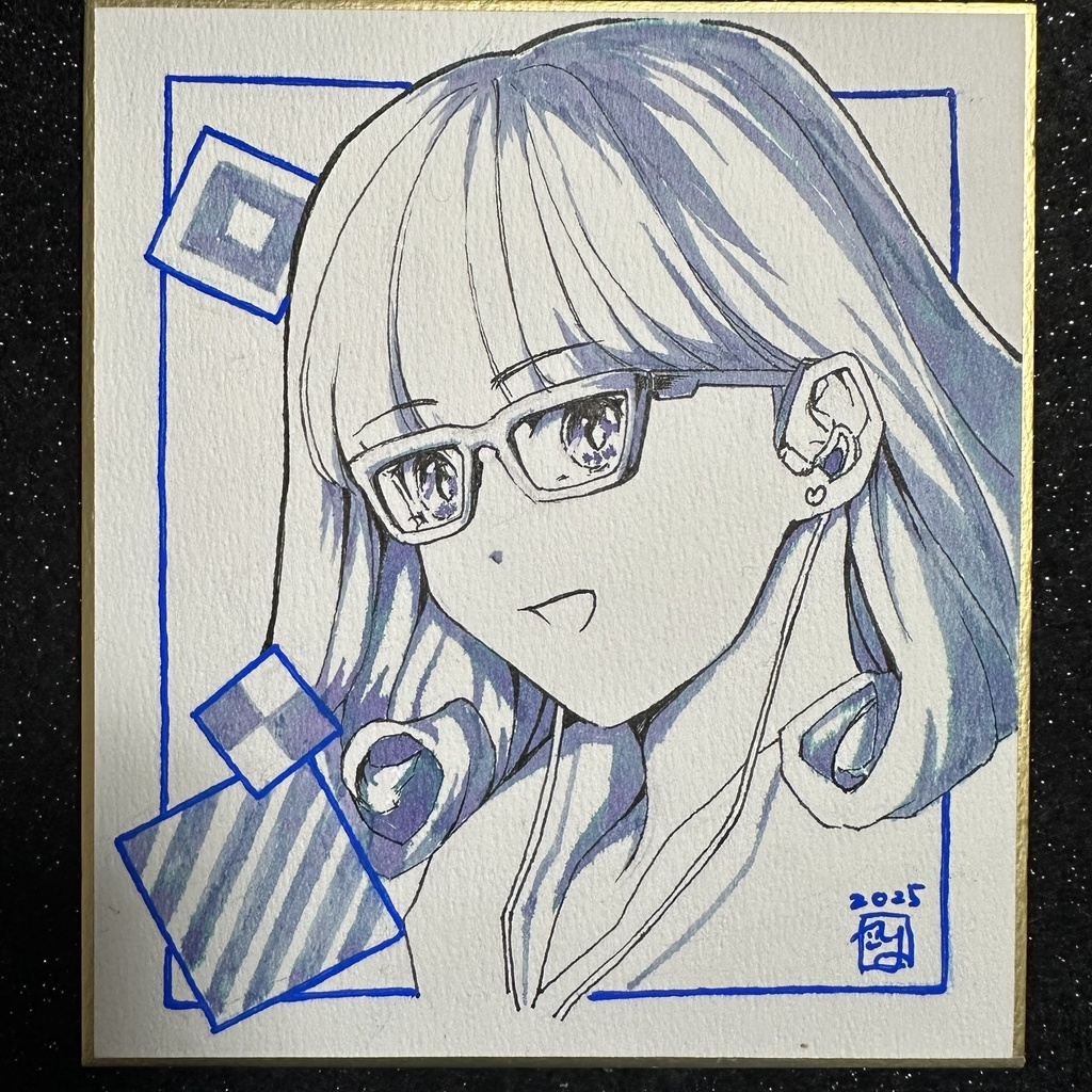 うちのこ色紙: サナちゃん