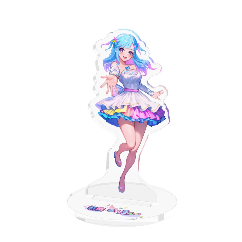 【完全受注販売】アイドルVer虹歌るんるん 1カ月記念グッズアクリルスタンド【ボイス特典あり】