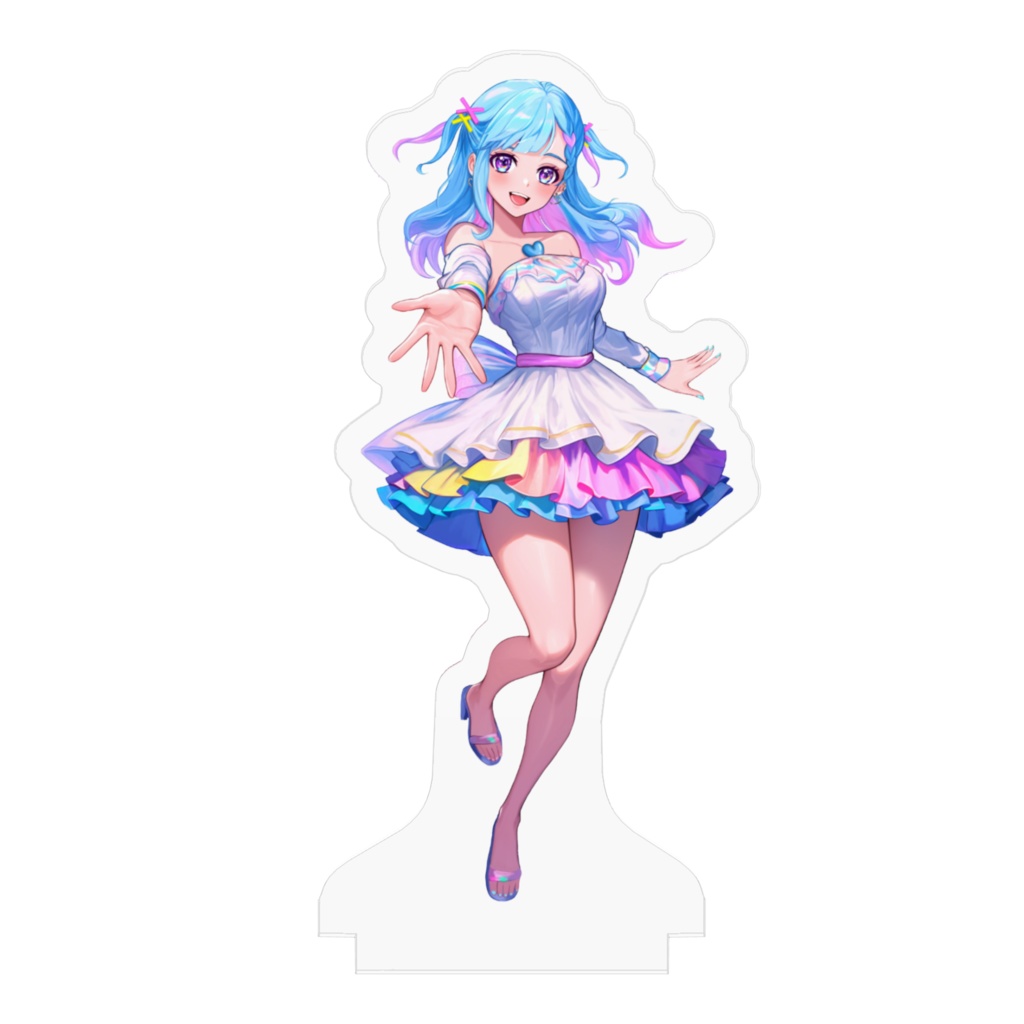 【完全受注販売】アイドルVer虹歌るんるん 1カ月記念グッズアクリルスタンド【ボイス特典あり】