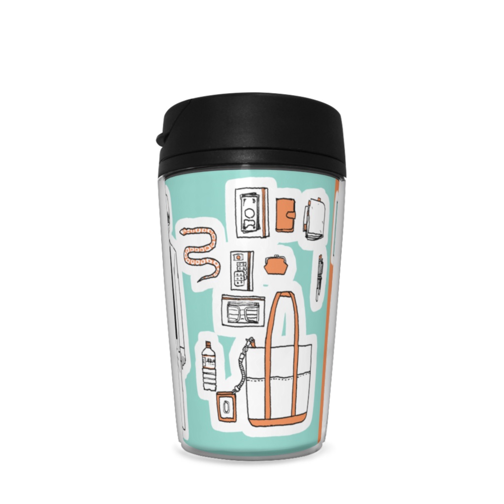 持ち物タンブラ