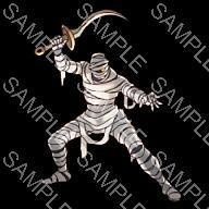 クリーチャー素材集03 クリーチャーPNG素材(12種×4色)商用利用可