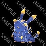 クリーチャー素材集04 クリーチャーPNG素材(12種×4色)商用利用可