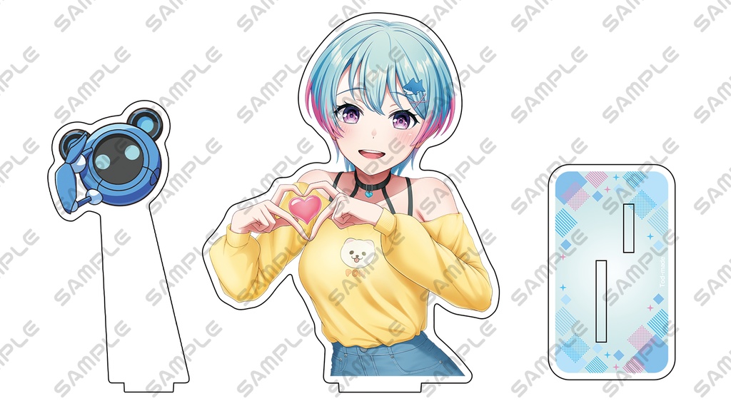 【非公式】ゆめみた 峰月律 でかアクリルスタンド