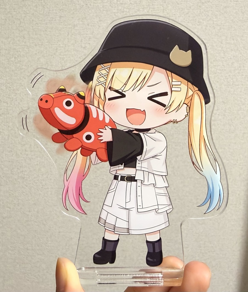 【非公式】ゆめみた 赤べこブンブンあられ アクリルスタンド