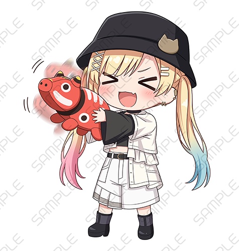 【非公式】ゆめみた 赤べこブンブンあられ アクリルスタンド
