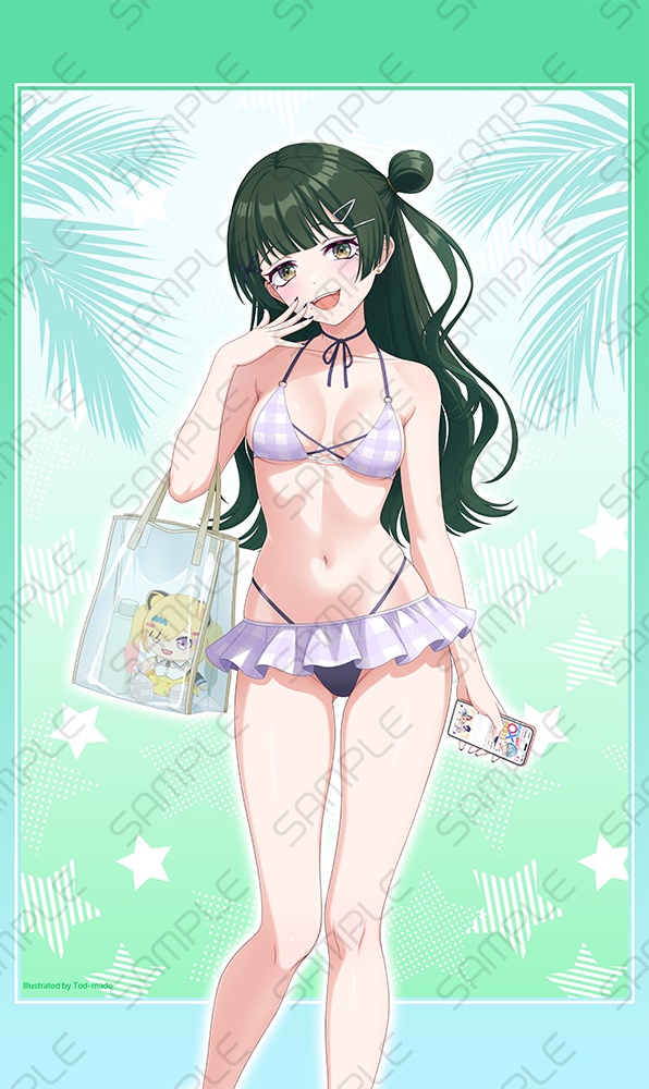 【非公式】フェアリィブゥケ 水着ビオラ B2タペストリー