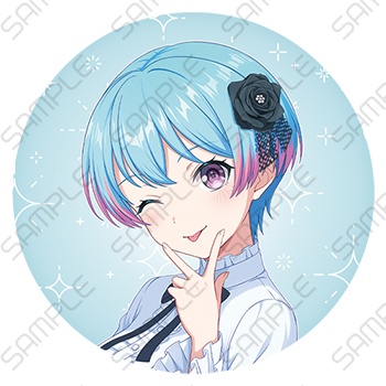 【非公式】Lucida 峰月律 ホログラム缶バッジ