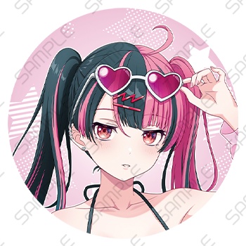 【非公式】ゆめみた 水着ユノ ホログラム缶バッジ
