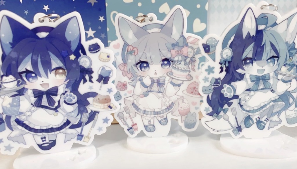 けもっこパティシエール アクリルスタンド