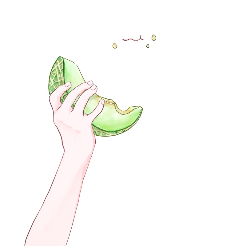 【VTuber】メロン 手素材