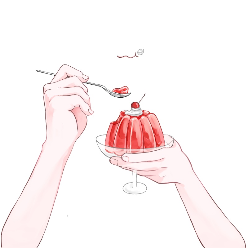 【VTuber】ゼリー 手素材