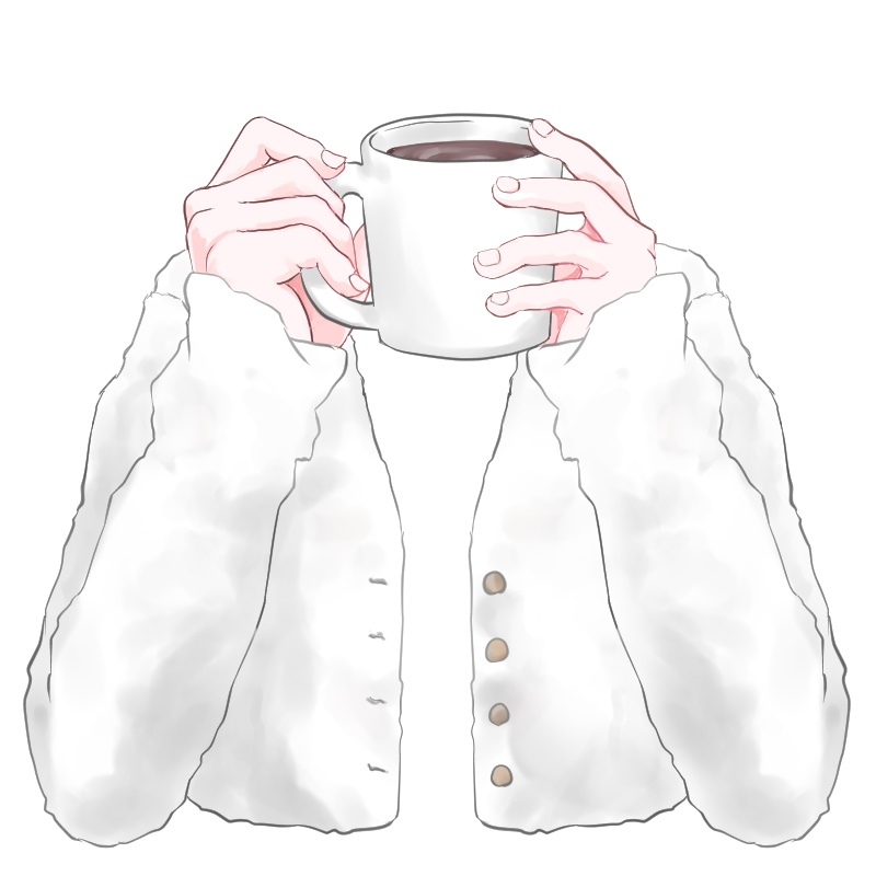 【VTuber】ココア 手素材