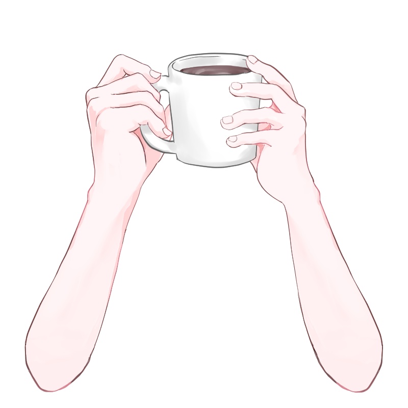 【VTuber】ココア 手素材