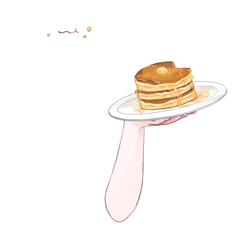 【VTuber】パンケーキ・ホットケーキ 手素材