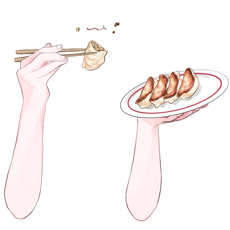 【VTuber】餃子 手素材