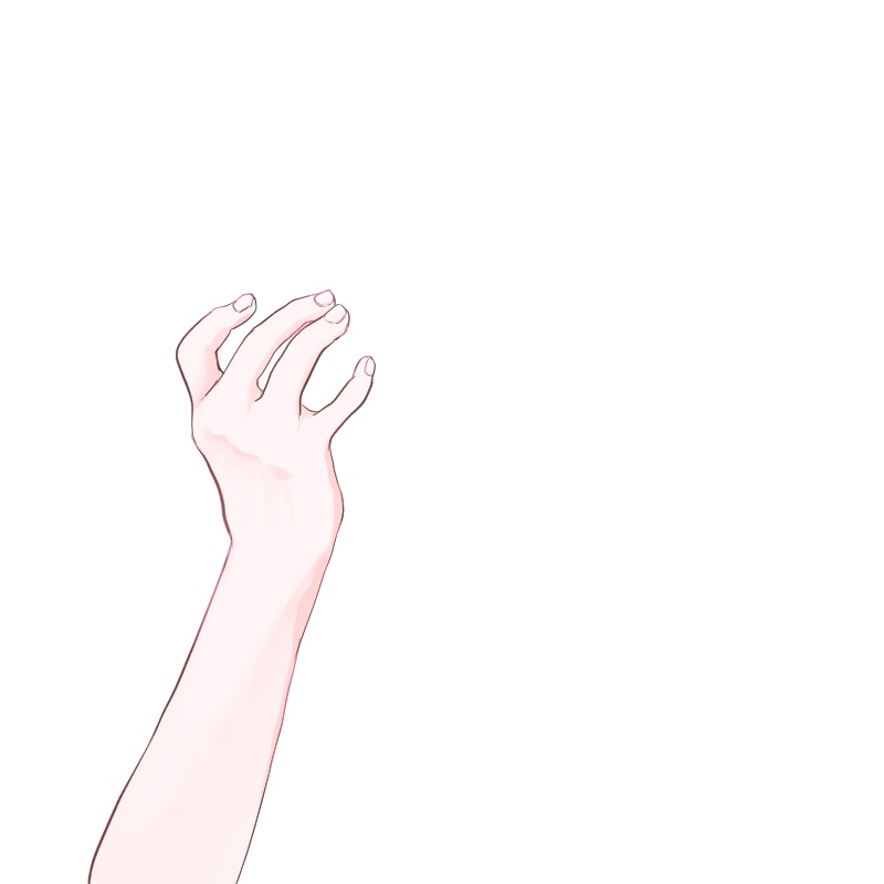 【VTuber】手素材6種(ナイフ、フォーク、つまむ、つかむ、箸、スプーン(あーん))