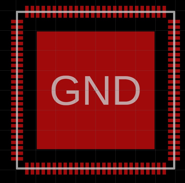 ESP32-P4 NRW16/32 footprint