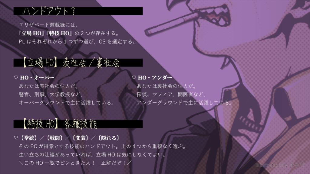 【書籍版】CoCシナリオ集『エリザベート遊戯録』