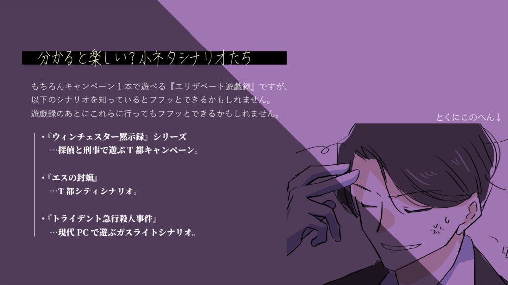 【書籍版】CoCシナリオ集『エリザベート遊戯録』