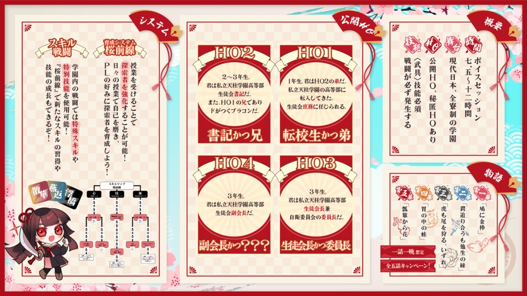 私立天柱学園神話自衛委員会【CoC6th】SPLL:E196354