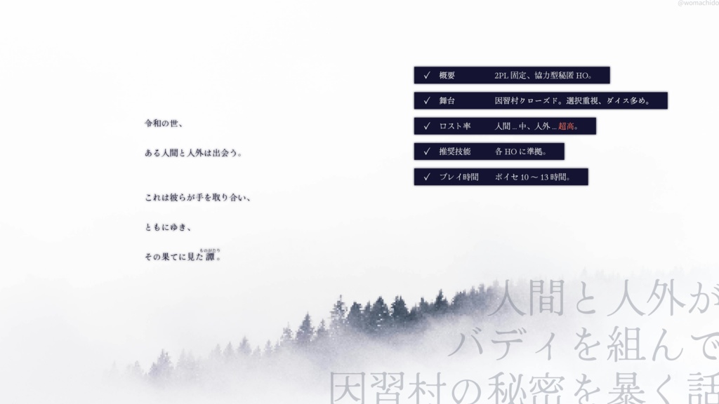 化胥の夢【CoC6th】SPLL:E194660