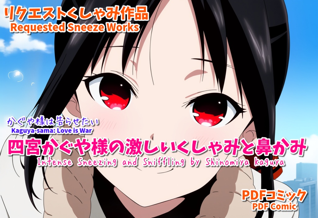 四宮かぐや様のくしゃみと鼻かみ(かぐや様は告らせたい)/ Shinomiya Kaguya-sama Sneeze and Blow Nose (Kaguya-sama: Love is War)