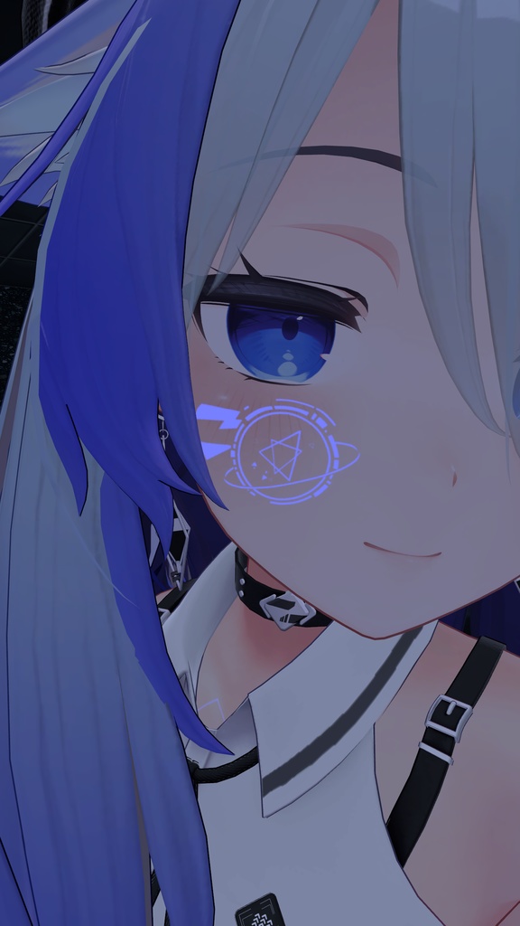 【Vrchat想定】Cyber Punk タトゥー