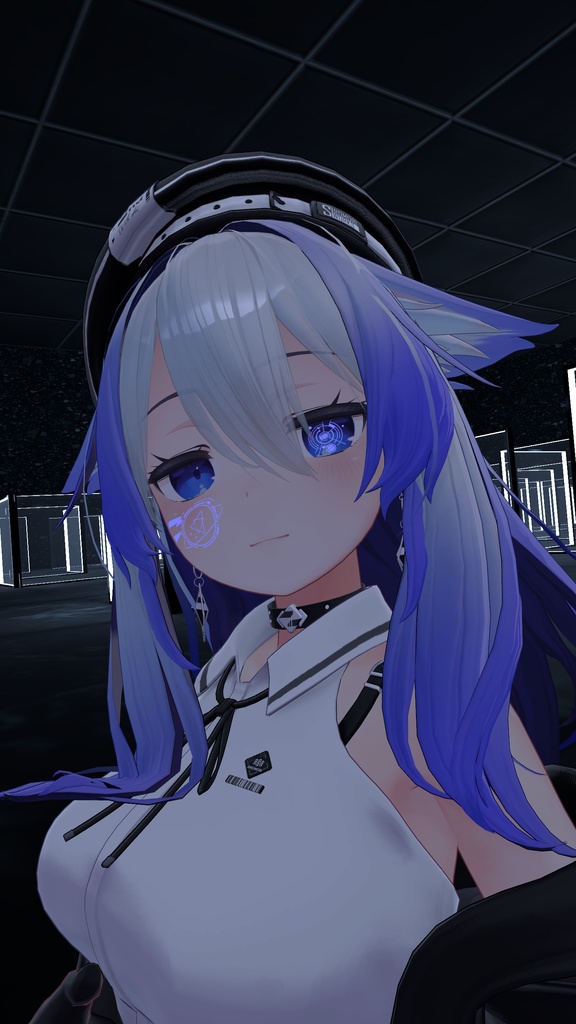 【Vrchat想定】Cyber Punk タトゥー